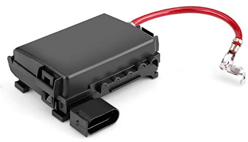 Akozon Autobatterie-Sicherungskasten, Batterieklemme für MK4 99-04 1J0937550A 1J0937550B