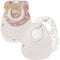 Tommee Tippee Milch-Lätzchen, Comfeefit, super weich und extra saugfähig, verstellbar und wendbar, OEXO-TEX zugelassenes Material, 2 Stück, Happy Kind