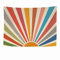 Ulticool - Sonne Retro Vintage Sonnenuntergang - Wandteppich - 200x150 cm - Großer Wandteppich - Poster Verzierung - Dekoration - Tapete - Leinwand - Malerei - Zubehör Raumteiler