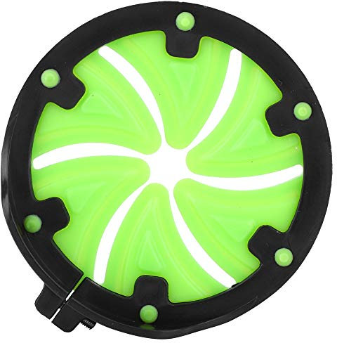 RiToEasysports Paintball Speed Feed, Leichter Paintball Rotor Speed Feed Grün Schwarz Blütenblätter Dreieckig Universal Paintball Speed Loader Zubehör Lader & Zubehör