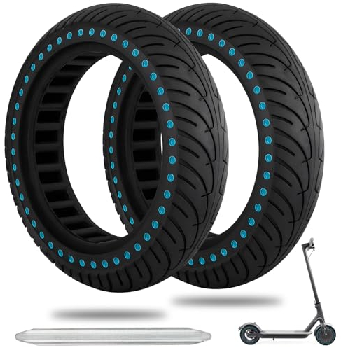 Solide Reifen, Vollgummireifen 8.5x2.0 Scooter Reifen Xiaomi Reifen Ersatzreifen für Xiaomi M365/ Pro/Pro 2 /1S und alle 8,5 Zoll Scooter Reifen Elektro-Scooter Vollgummi Tyre Reifen vorne/hinten