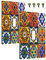 Mexikanische Talavera-Lichtschalter-Abdeckungen, 1 Kippschalter, Küche, Einzel-Kipp-Wandplatte, dekorative Schalterabdeckung, elektrische Schalterplatte für Landbad, Schlafzimmer, Dekoration (2 Stück)