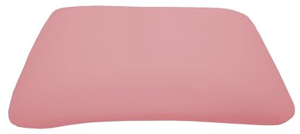 DUKAL | Bezug passend für Tempur Arch und Tempur Symphony Schlafkissen S/M/L | 63 x 43 cm | aus hochwertigem DOPPEL-Jersey (100% Baumwolle) | Farbe: Altrosa