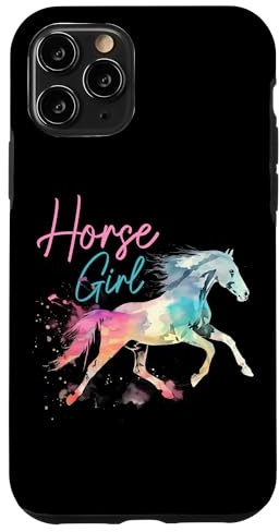 Horse Girl Funny Equestrian Horse Riding Case for iPhone 11 Pro
