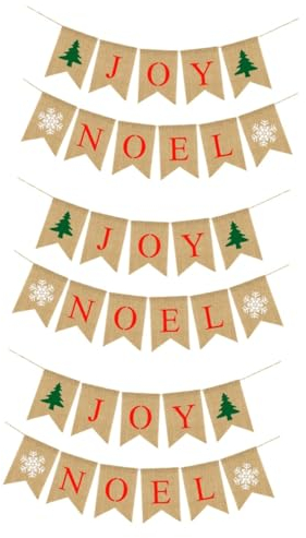 Warmhm 3St Weihnachtsfahne Tannenbaum Christbaum Weihnachtsfeier Girlande hängende Banner-Girlandendekoration Weihnachtsgirlande Kaminsimsdekorationen Weihnachtsfeier-Banner Weihnachten