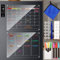 Bysameyee Fridge Calendar Meal Planning Board, Dry Erase Acrylic Magnetic Monthly Weekly Calendar Planner for Refrigerator with 6 Colors Markers (Transparent-Weekly+Monthly(15.7x11.8))