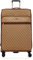 GUESS Norom BD Koffer mit 8 Rollen, 71,1 cm, Latte-Logo, 28 Inch Roller Suitcase, TSA-geprüft