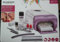 Nail Studio Set for Gel Nails UV Gel Nail Studio Starter Set UV Lamp Starter Set - Complete Starter Kit with 217 Pieces by Silver Crest
