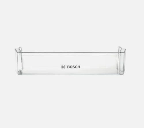 Sparegetti Fridge Freezer Door Bottle Shelf 00709646, For Bosch KDV KGE KGN KGV KSV Refrigerator Models, Bottom Rack Tray Shelving Replacement, Durable Storage Compartment for Milk & Drinks Bottles