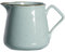 Ritzenhoff & Breker Krug Casa, 330 ml, Servierkrug im Vintage-Look, Mix & Match-Geschirr, Spülmaschinenfest & Mikrowellengeeignet, Porzellan, Blau