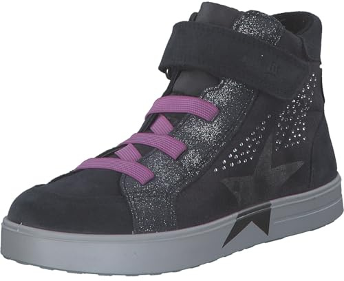 Superfit Mädchen Ankle Boots Stella, Kinder Stiefeletten, Weite: M IV, lose Einlage