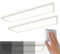 BestLuz LED Deckenleuchte 58x20CM (LxB) Dreistufige Dimmbar Rechteckig Panel 3000LM 24W IP44 Neutralweiß 4000K mit Backlight für Badezimmer Küche Wohnzimmer Schlafzimmer, Ultra Dünn (2 Stück)