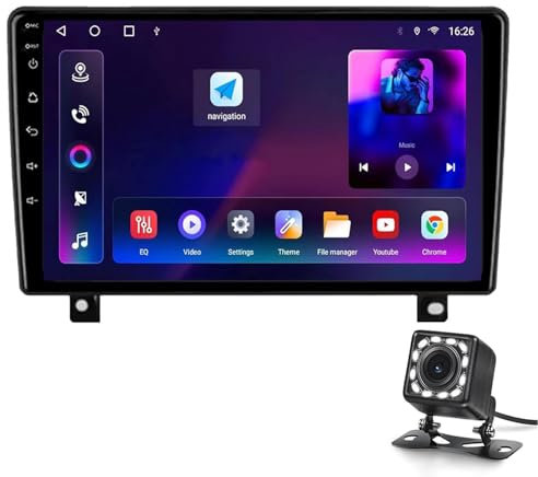 Radio Stéréo De Voiture Double Din 9 Pouces écran Tactile Unité Principale Stéréo De Voiture Pour O-pel Astra H Zafira B 2006-2014 Avec Carplay Et Android Auto, Lecteur Bluetooth Dvd (Color:XY8 8+256)