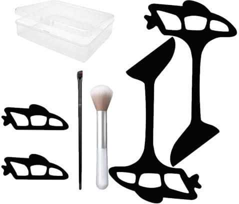 Lidschatten Schablonen, Eyetour Eyeshadow Tool, Eyetour Your Glaam Bestie, Lidschatten Führer Werkzeug, Lidschatten Schablonen Für Augen, Eyetour Makeup Werkzeug Für Lidschatten