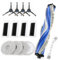 18PCS Kit D'accessoires pour Ecovacs Deebot X5 Omni/Deebot X5 Pro Aspirateur Robot avec 1 Brosses Principales, 4 Brosses Latérales, 4 Chiffon de Vadrouille, 4 Filtres