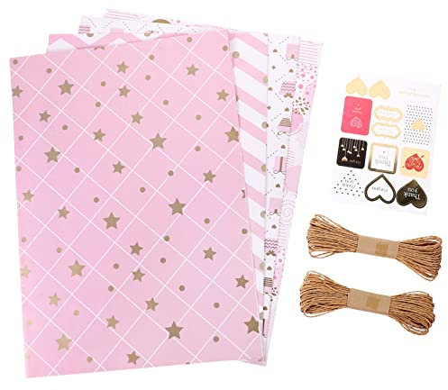 STOBOK Verpackungspapier Für Feste Geschenkpapier Zum Bedrucken Blumenstrauß-geschenkpapier Exquisites Kartonpapier Geschenkkarton-verpackungspapier
