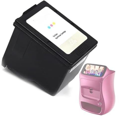 Home Nails Care and Nail Art Equipment Printing MachineSpecial,High-Capacity Inkjet Refill,Designed specifically for Nail Art Painting,Can Print 500/800 Nails,for Professional Nail(NP110D)