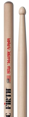 Vic FIrth - Signature Series Drumsticks - Nicko McBrain - Wood Tip
