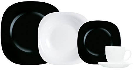 Dajar Luminarc 30 piezas black/white