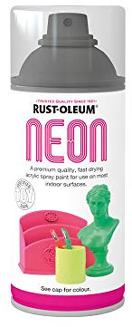 Rust-Oleum 150ml Neon Spray Paint - Yellow