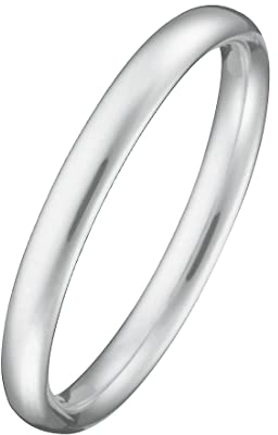 CHRIST Damen-Damenring 54, Weißgold 32000184