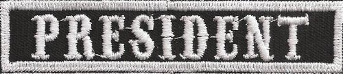 Supobig Namensschild Rangabzeichen Motorad Kutte Patch Aufnäher L