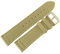 Eulit Canvas Uhrenarmband, 22 mm beige Made in Germany