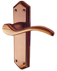 Jedo Paris Latchset Door Handles - Antique Bronze