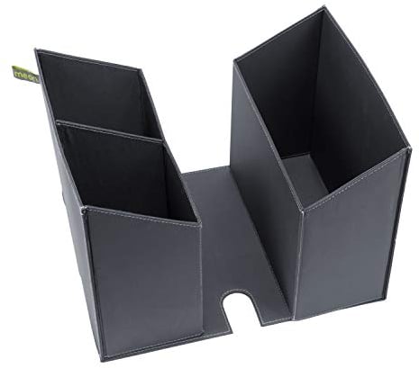 Faltbarer Schreibtischeinsatz für Faltboxen Small+Large Dunkel Grau 30x24x21cm Schrank Arbeitsplatz Home Office
