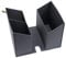Faltbarer Schreibtischeinsatz für Faltboxen Small+Large Dunkel Grau 30x24x21cm Schrank Arbeitsplatz Home Office
