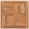 vidaXL Tischplatte Massivholz Teak 60×60×2,5 cm