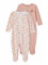 NAME IT Mädchen Nachtwäsche Set aus Bio-Baumwolle Silver Pink 62