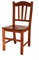 SISA srl, Sedie Sala Da Pranzo, Sedie Cucina Legno, Arredamento Casa, Modello Silvana, Colore Ciliegio, 45x43x95 cm, Sedie Legno Massello, Made in Italy, MINIMO ORDINE 2 PEZZI