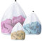3 Pezzi Sacchetti Lavatrice, Con Coulisse Riutilizzabile Sacchetto Lavatrice a Rete Grossa, per Camicetta, Biancheria Intima, Reggiseno, Calzini, Calze, Lingerie