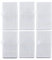 BAKUUM Pack 6 Filtros Hepa para deposito de Mixto de Cecotec Conga 2290 Ultra y Titanium. Filtros HEPA para robot aspirador