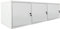 PROREGAL Mega Deal 3X Schließfachwürfel Cubic XL HxBxT 45x45x45cm Grau Schließfachschrank Metallspind Wertfachschrank Umkleideschrank 3 Fächer
