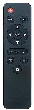 ALLIMITY STV383E Replaced Remote Control Fit for Vankyo Portable Projector Pocket Burger 101 Mini LED Projector,101 Mini LCD Projector