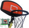 DISPRA Trampolin-Basketballnetz, Kinder-Basketballkorb, 27,9 cm Durchmesser, Basketballkorb, Indoor-Trampolin, Outdoor-Basketballständer für Zuhause