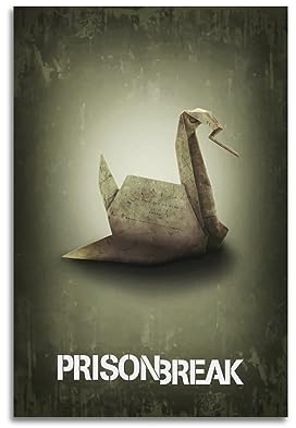 JEAM Prison Break Ästhetische Bilder Einzelzimmer Dekor Wohnheim Wanddekoration Kunst Poster, Albumcover Bild Dekor Poster 30 x 45 cm Unrahmen Stil
