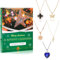 Adventskalender 2024 Frauen Schmuck, geschenk für frauen, 24 Überraschungen Halskette Ring Countdown,Damen Schmuck Set, Weinachtskalender Weihnachtsgeschenke für Mädchen Damen Teenager Kinder