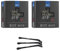 2er Set Schwalbe Fahrradschlauch SV21 AP Air Plus 27,5 Zoll (40/62-584) Ventil 40mm inklusive 3 Metall Reifenheber E Bike
