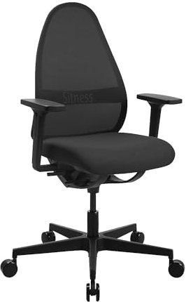 TOPSTAR | Bürostuhl Soft SITNESS Art | Synchronmechanik | mit Armlehnen | schwarz