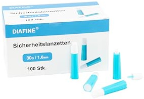DiaFine Sicherheitslanzetten 1.6mmx30G