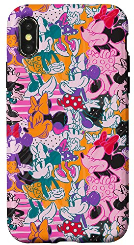 Disney Minnie Mouse Sweet Retro Print Case for iPhone X/XS
