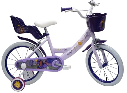Volare Babys (Mädchen) Bicicletta 16 Pollici Di Wish Zoll Fahrrad, Lila