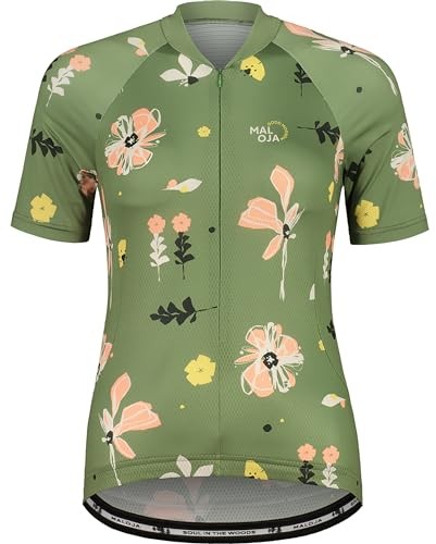 Maloja Damen TennoM. AOP Trikot, bright cobalt, M
