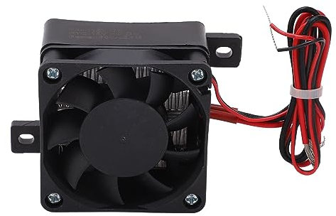 Chauffage soufflant PTC, DC 12 V, 50 W, chauffage à température constante, radiateur à air isolé en céramique pour petits espaces, chauffage rapide, efficace et sûr