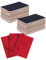 18Pcs 100x70mm Sanding Sponges Set Foam Filled Sanding Pad 400/500-600/800-1000 Grit, Flexible Soft Foam Sand Block Wet/Dry Sandpapers Sheets for Wood & Metal,Railings,Furniture Polishing
