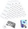 25 rollos de papel térmico para cámara infantil, blanco, repuesto para impresora térmica de cámara instantánea (57 x 25 mm)