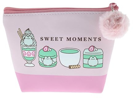 Blueprint Collections Pusheen Pencil Case | Cute Kawaii Stationery Organizer | Back to School Supplies for Girls | Pusheen Stationery & Gift